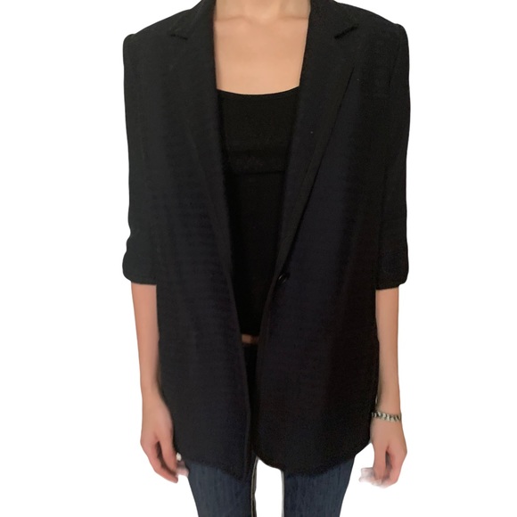 Elizabeth & James cropped blazer - Picture 2 of 4
